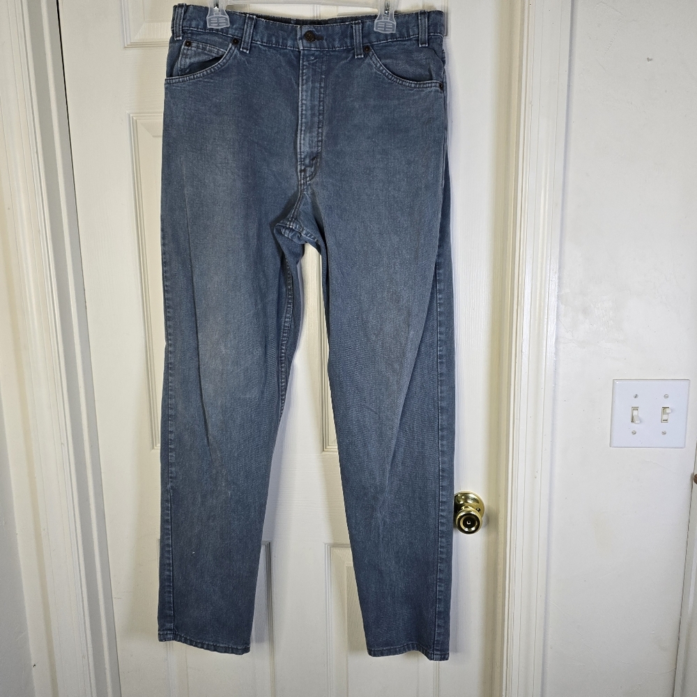 Levi's‎ Blue Tinted 550 Orange Tab Vintage Relaxed Men's Jeans 36 X 34